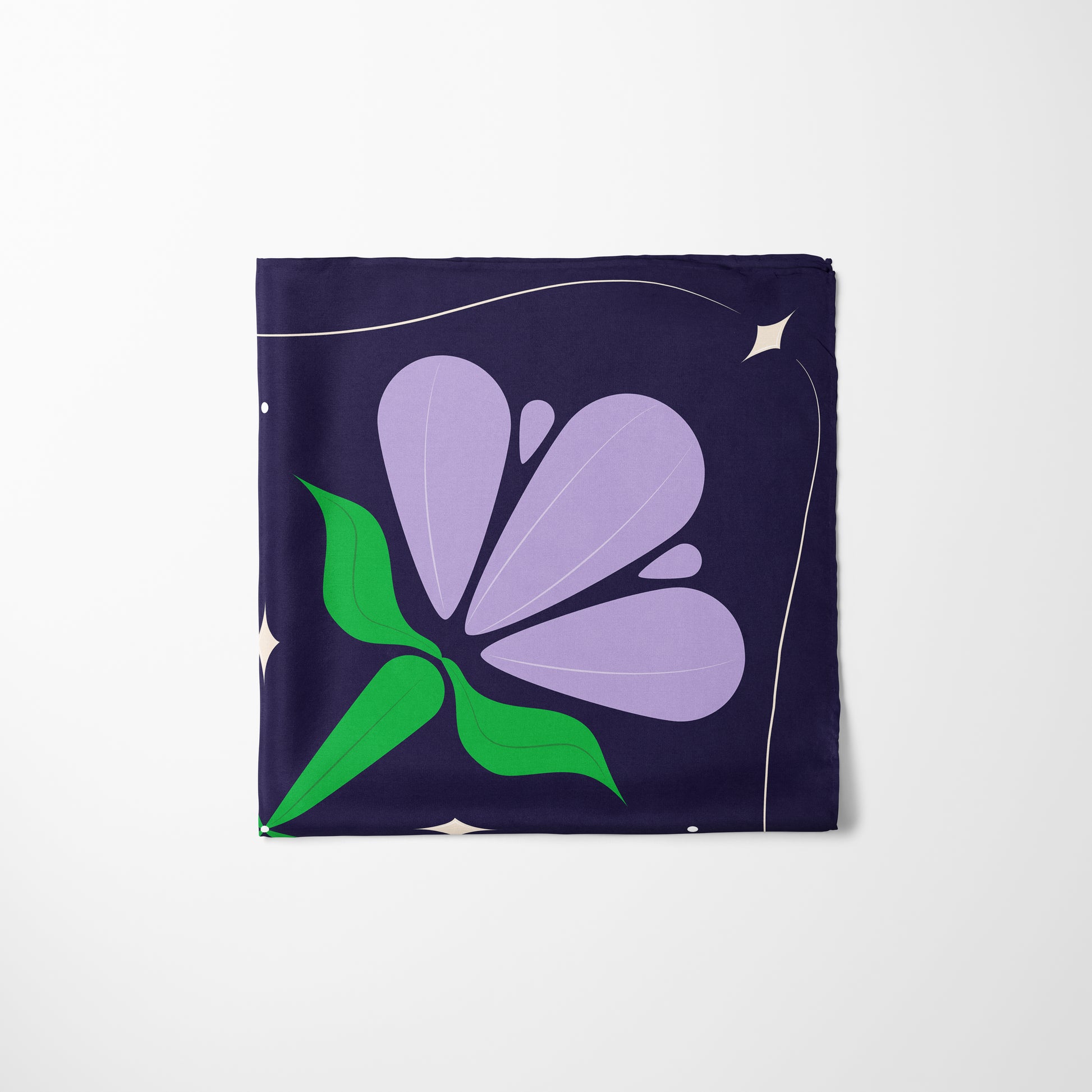 Carré de soie - Magie