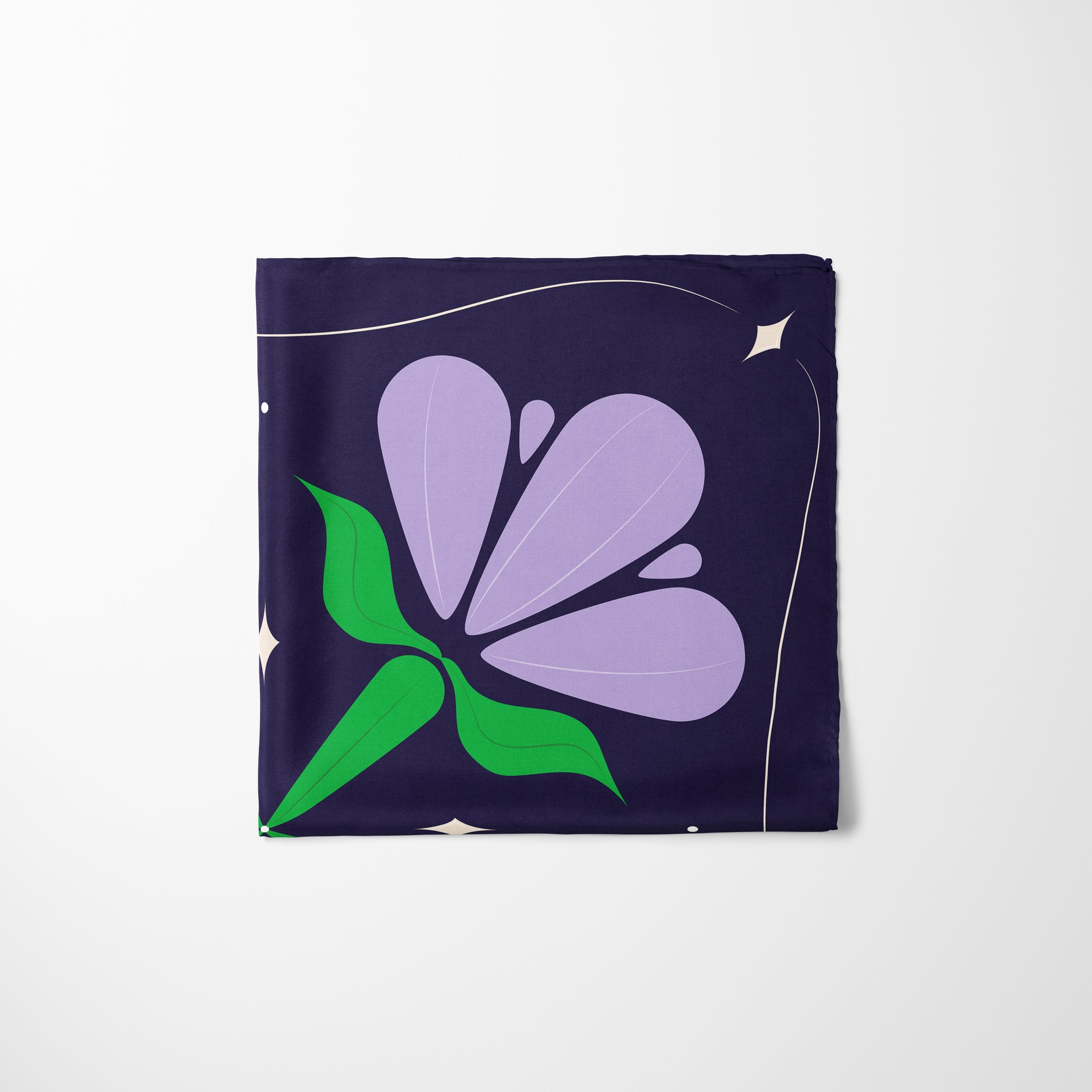 Carré de soie - Magie