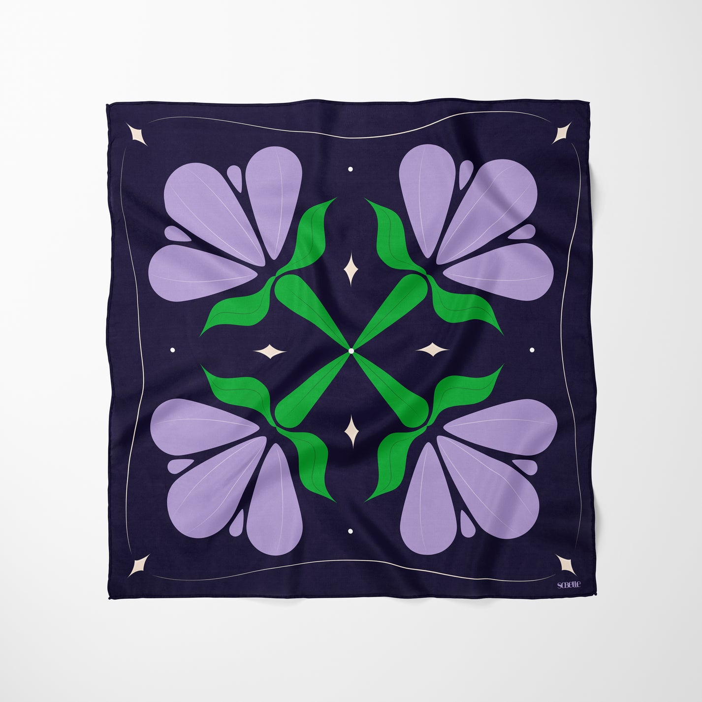 Carré de soie - Magie