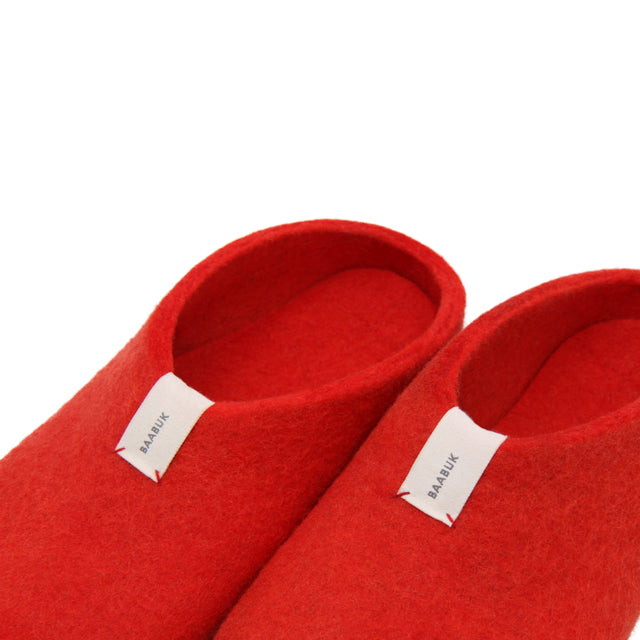 Baabuk / Pantoufles Mel - Salsa Red