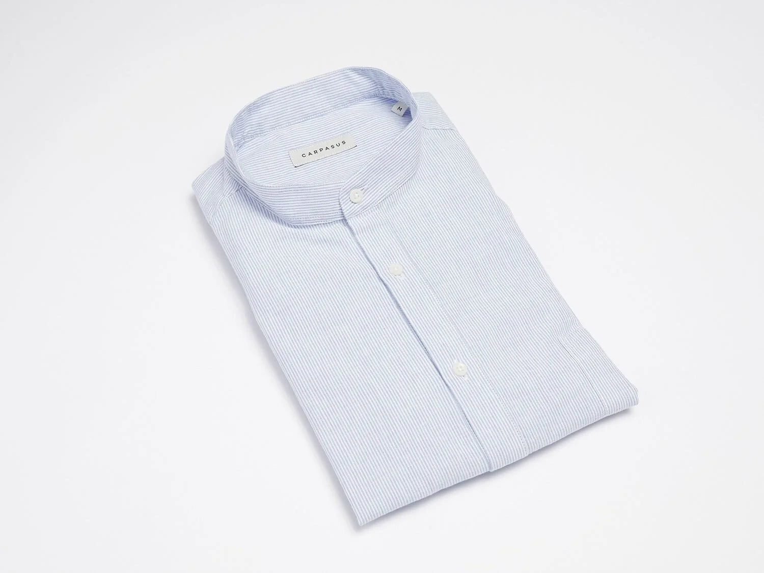 CARPASUS / Chemise Marzili, bleu ligné fin