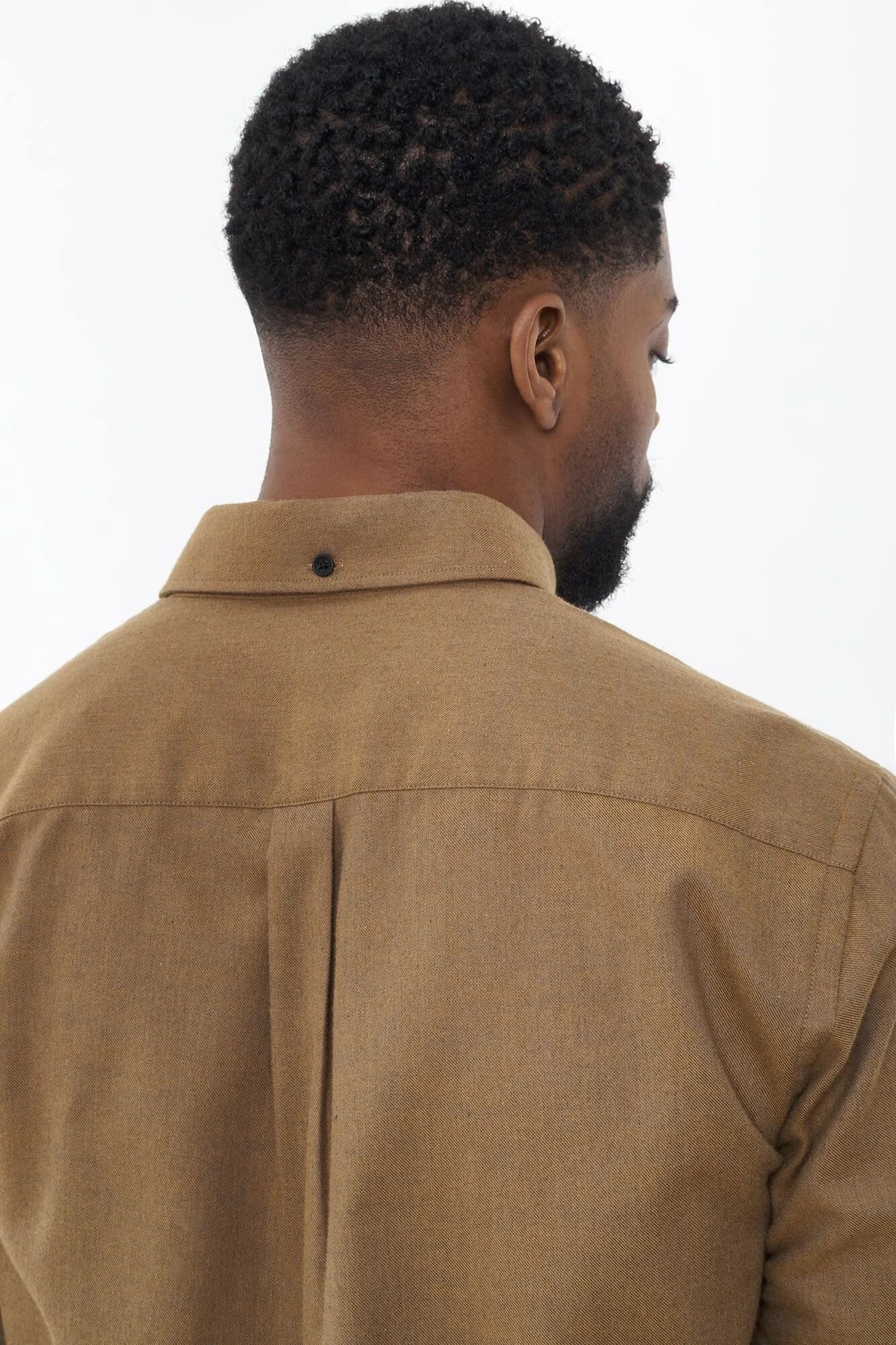 CARPASUS / Chemise flanelle &quot;Populus&quot; - ochre