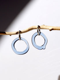 NEUS / BO verre bubble simple - bleu clair