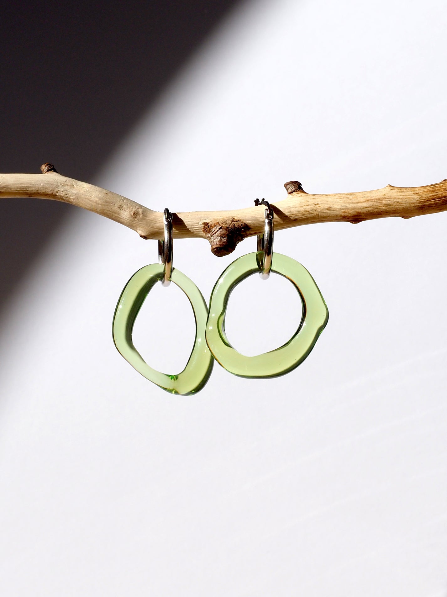 NEUS / BO verre bubble simple - vert clair