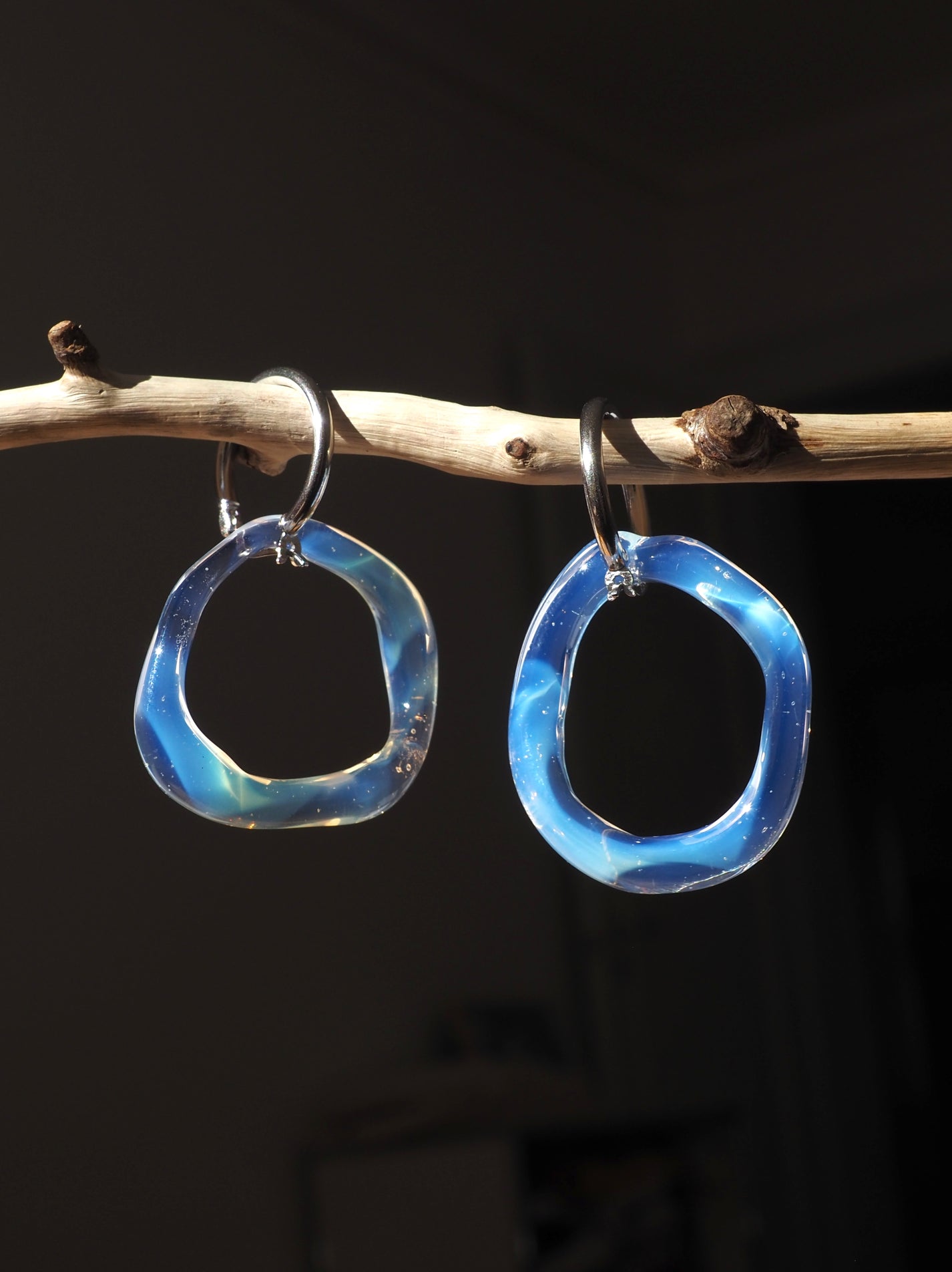 NEUS / BO verre bubble simple - opale