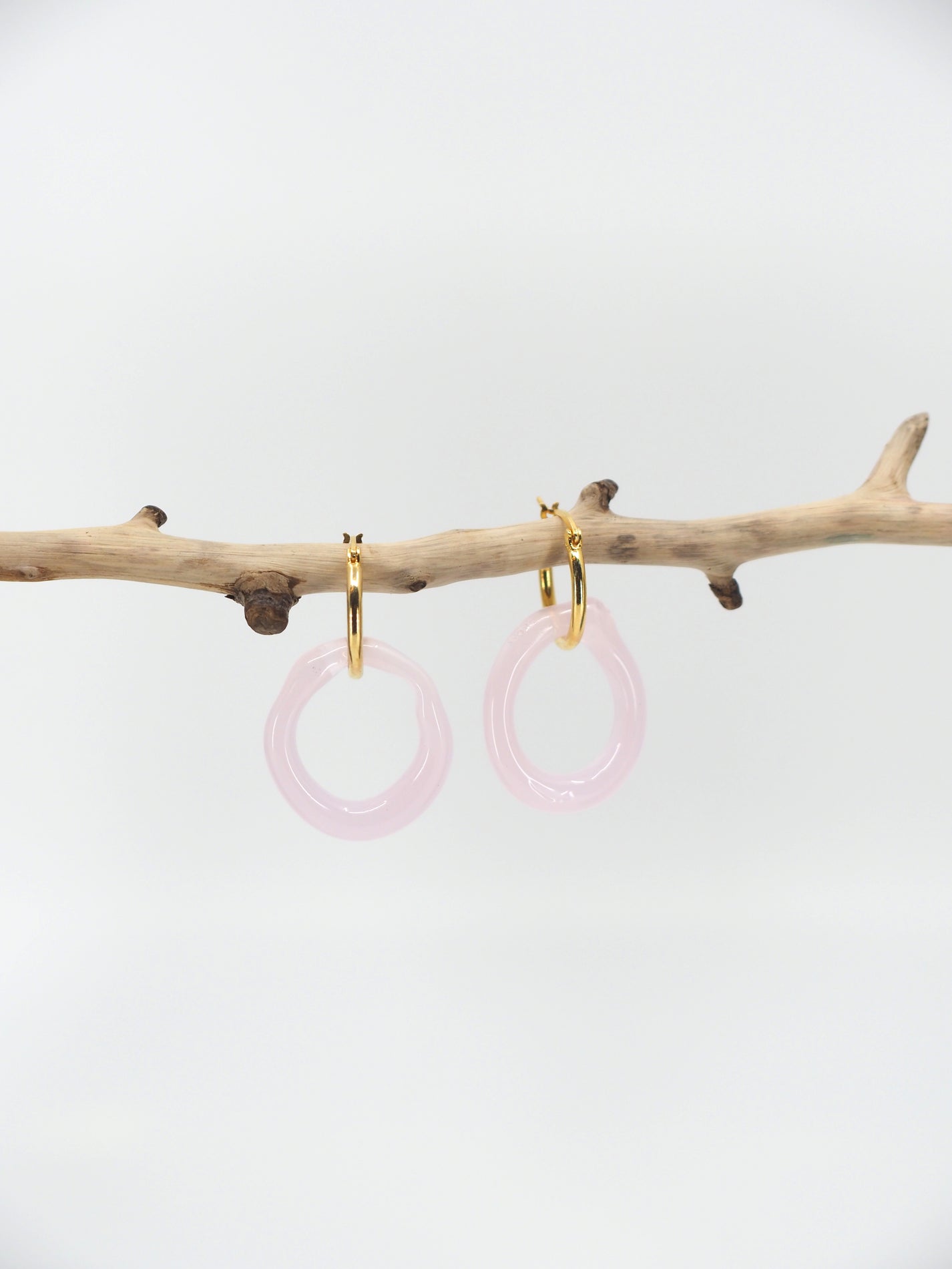 NEUS / BO simple bubble glass - rose gold
