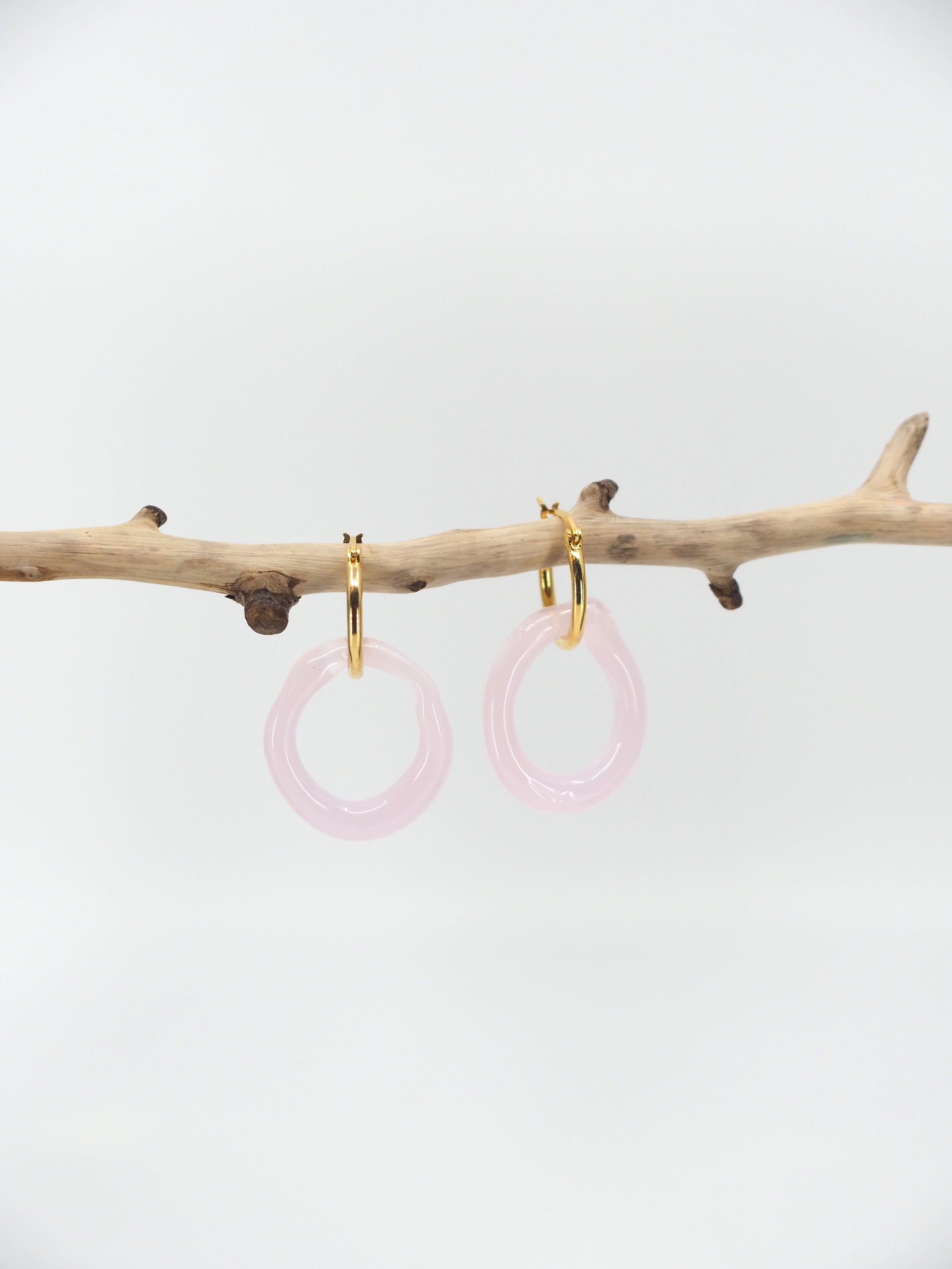 NEUS / BO simple bubble glass - rose gold