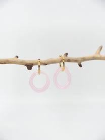 NEUS / BO simple bubble glass - rose gold