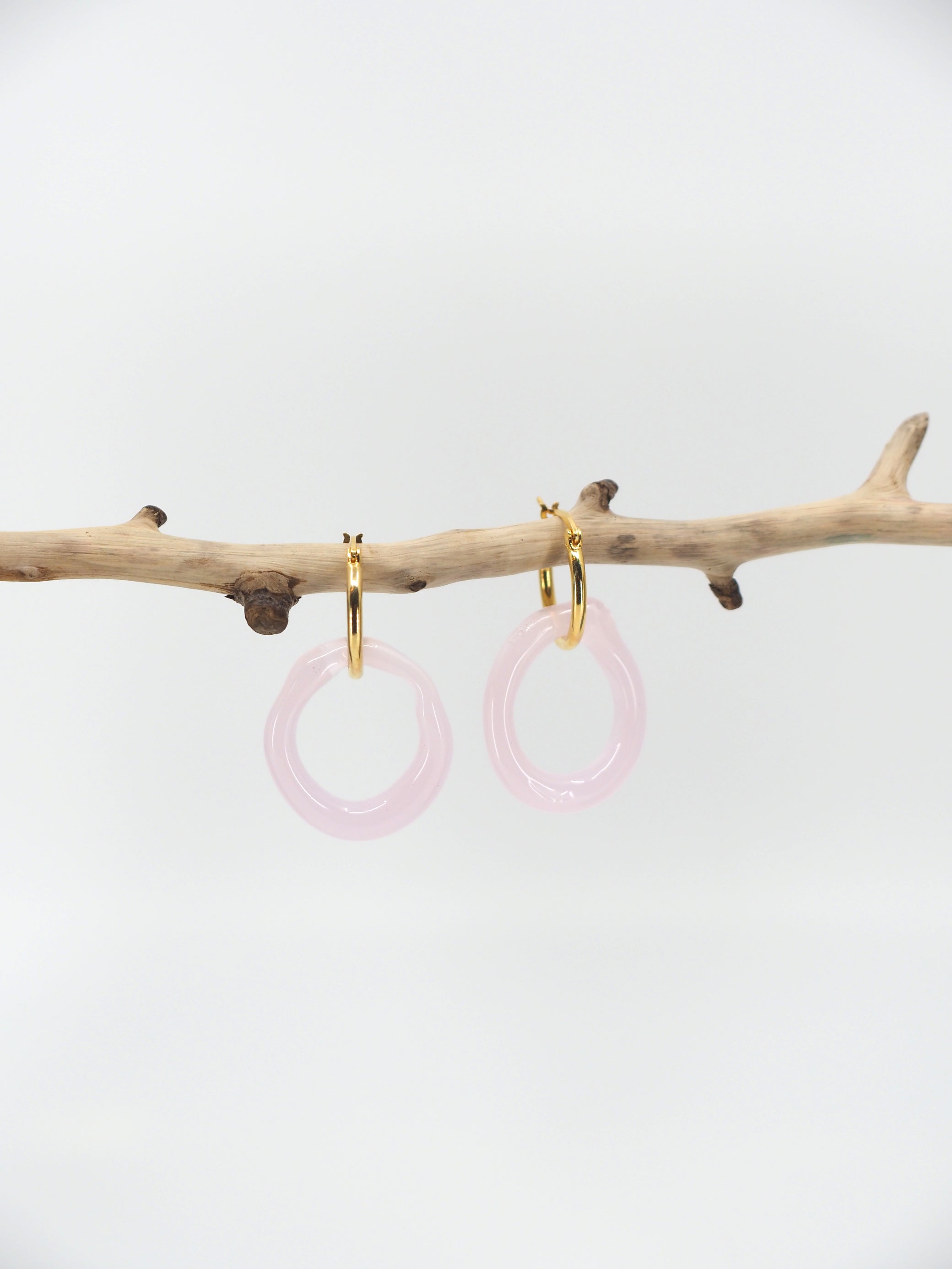 NEUS / BO simple bubble glass - rose gold