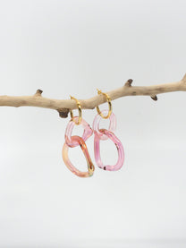 NEUS / BO double glass, iridescent pink