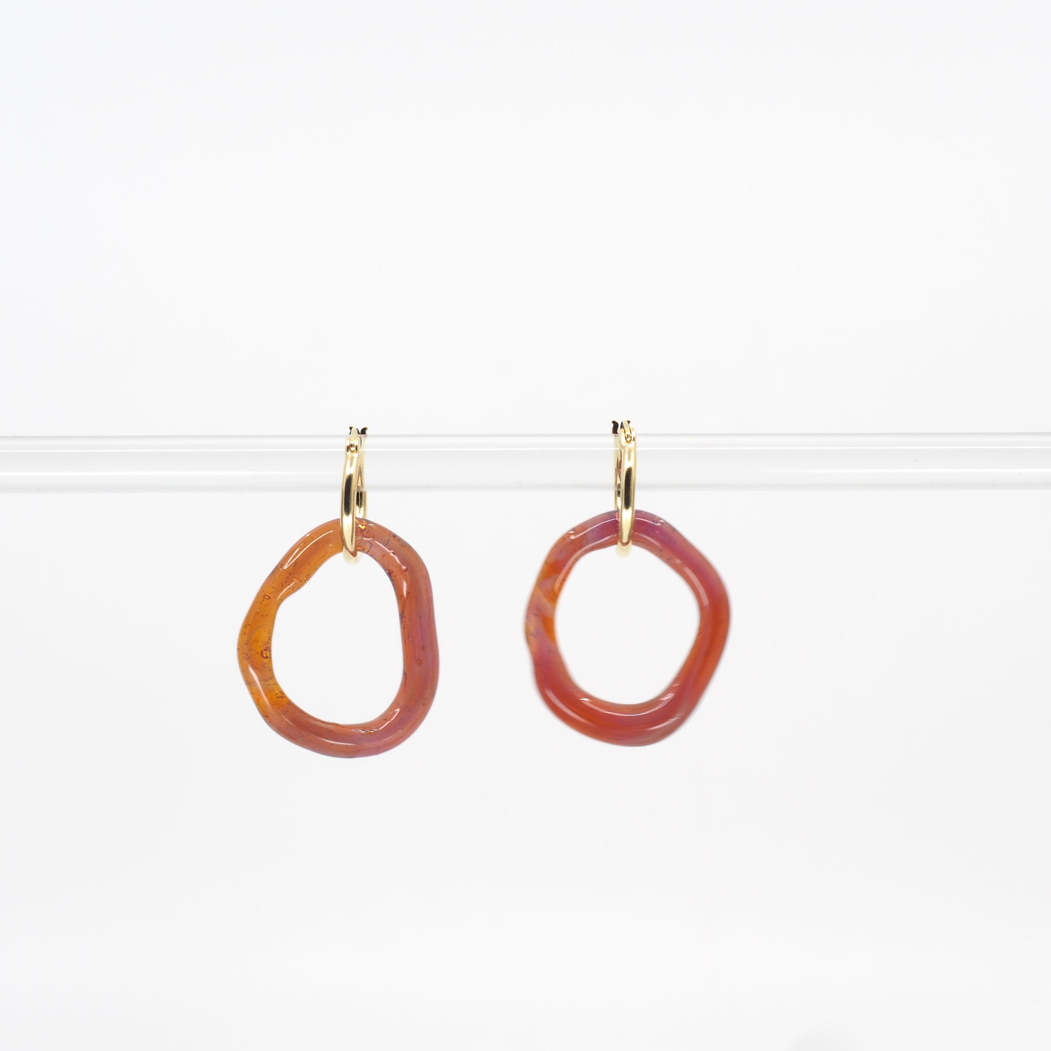 NEUS / BO verre simple, ambre violet