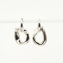 NEUS / BO verre chunky, transparent-argent