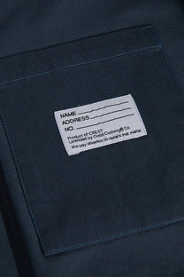 CREST / Patch jacket, petrol