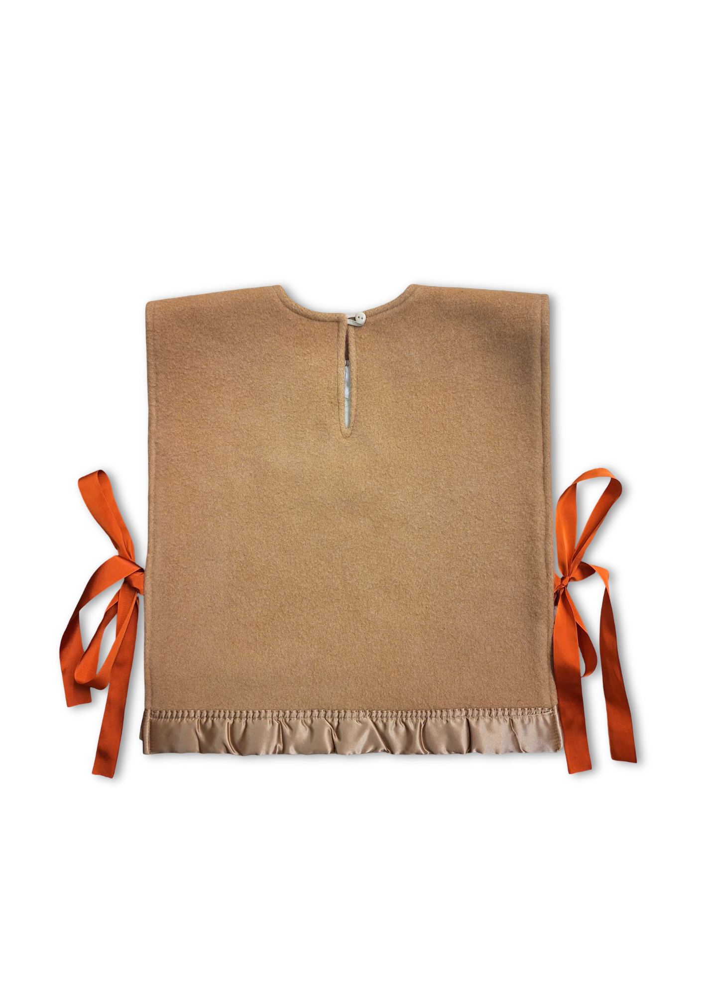 RE/Cover / Gilet à nœuds n°11 - beige