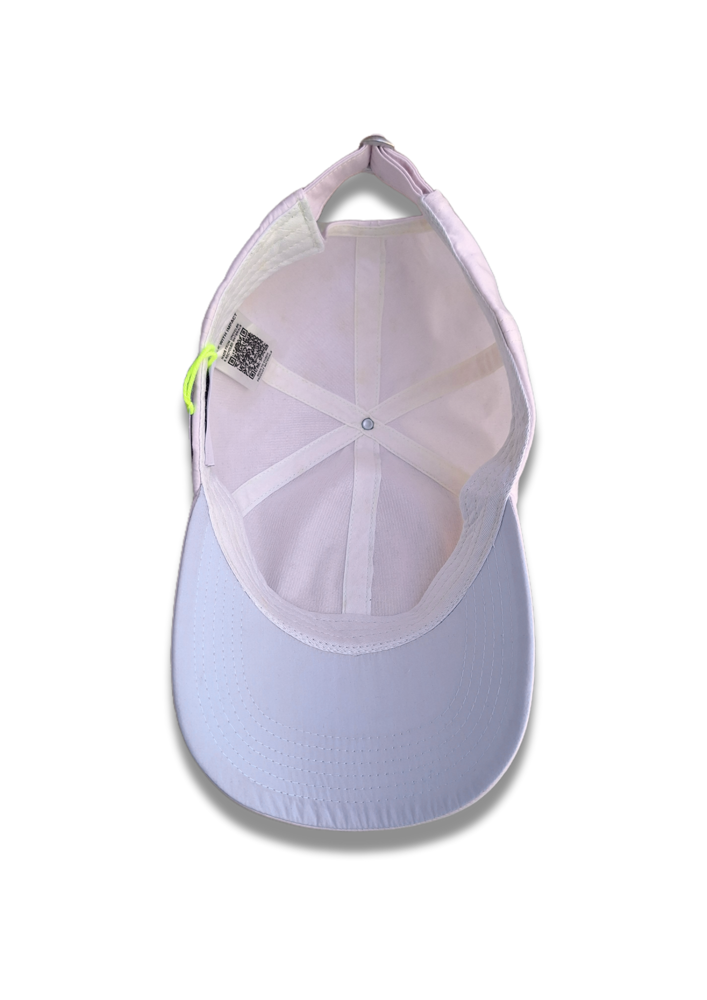 RE/Papa's CAPS / Casquette n° 5 Rose clair avec du bleu
