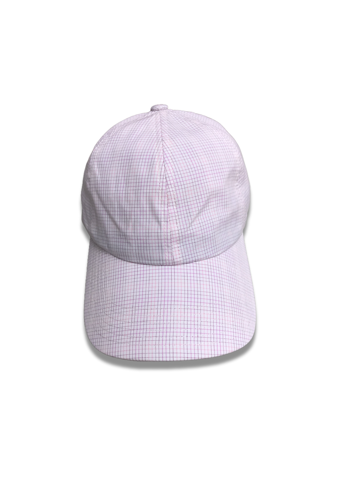 RE/Papa's CAPS / Casquette n° 4 rose avec petits carreaux roses
