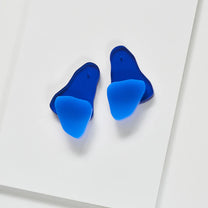 Boucle d'oreilles SALT - dark blue &amp; royal