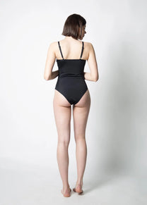 Neumühle / Maillot une pièce Verzasca - Black Coal