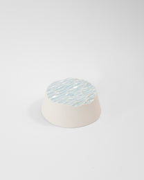 Maly Jdahim / porte-savon petit rond - turquoise