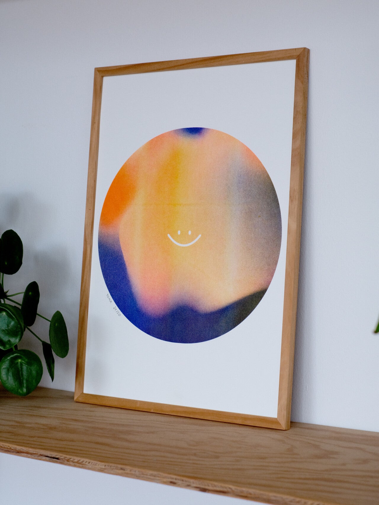 Yoma / illustration - &quot;smile&quot; A3