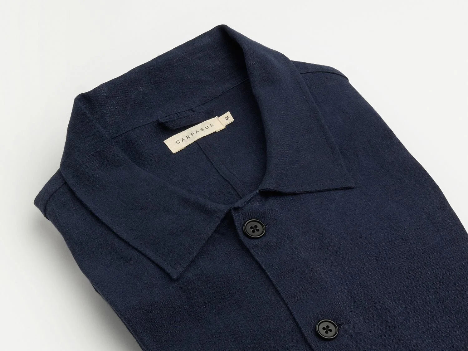 CARPASUS / Sur-Chemise lin Montagnola, Navy