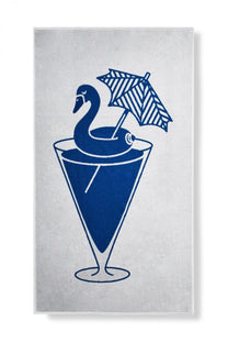 ZigZagZurich  / Serviette de plage &quot;SPRITZ&quot; DE ZIGZAGZURICH X TIEFENENTSPANNT