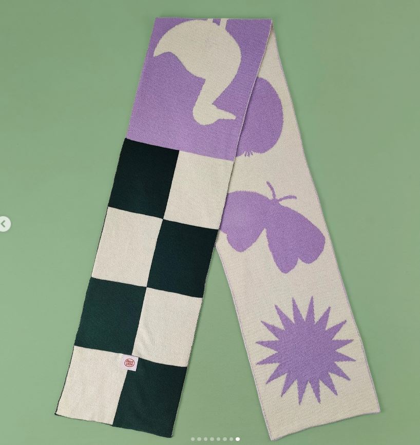 écharpe en coton / l'étoile