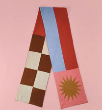 écharpe en coton / le soleil