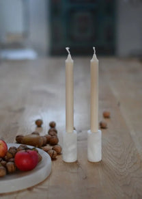 Atelier Volvox / Bougeoir en albâtre