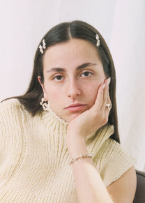 Emilie Gouëzec / VESTIS hair clip - silver