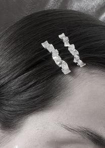 Emilie Gouëzec / VESTIS hair clip - silver