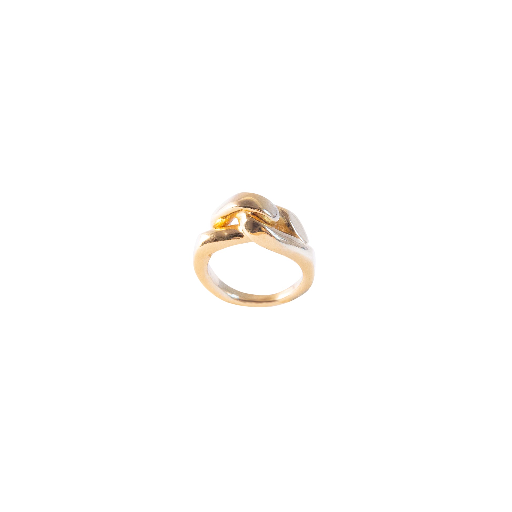 hana kim / Big Embrace Ring, plaqué or