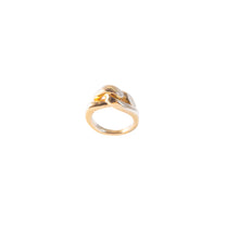 hana kim / Big Embrace Ring, plaqué or