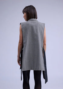 RE/Papa's Blazer à noeuds - n°72 vichy