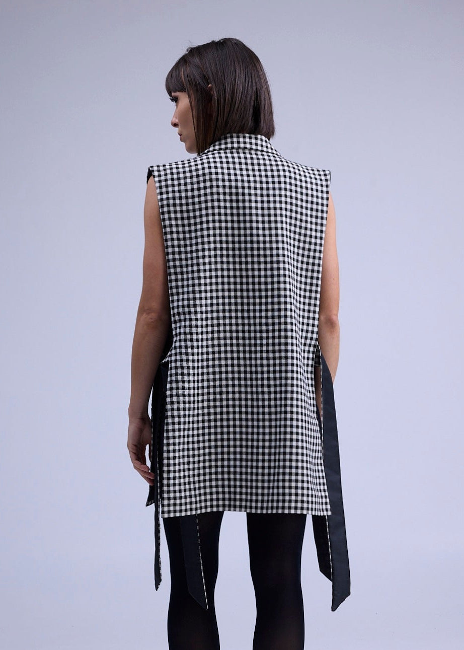 RE/Papa's Blazer à noeuds - n°72 vichy