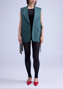 RE/Papa's Blazer à noeuds - n°73 vert