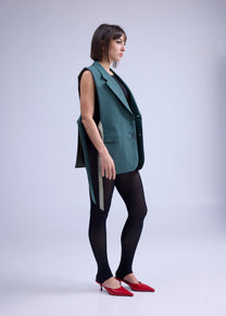 RE/Papa's Blazer à noeuds - n°73 vert