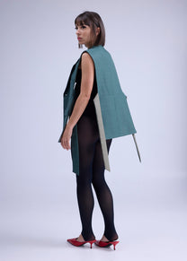 RE/Papa's Blazer à noeuds - n°73 vert