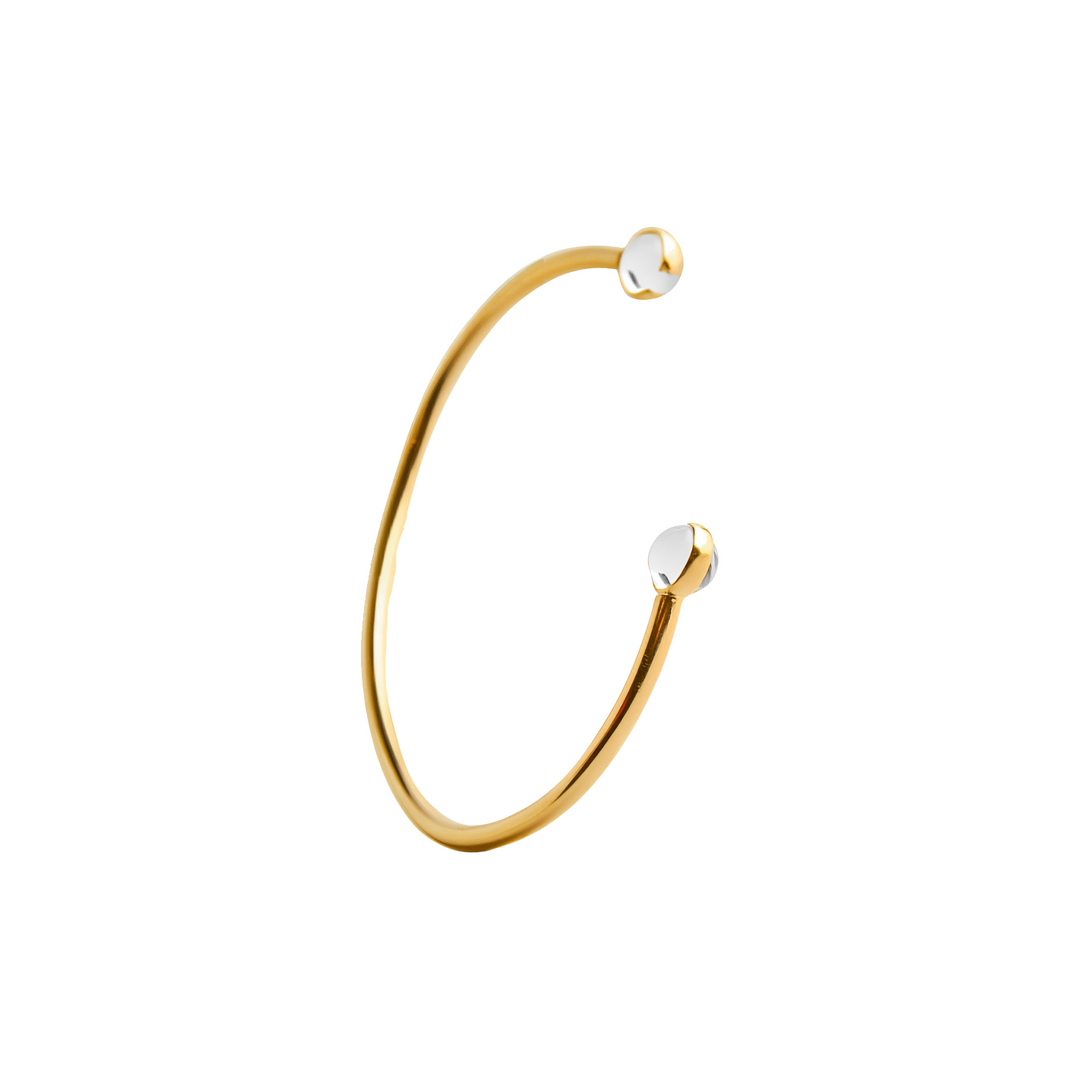 hana kim / Bubble Bangle - argent ou or