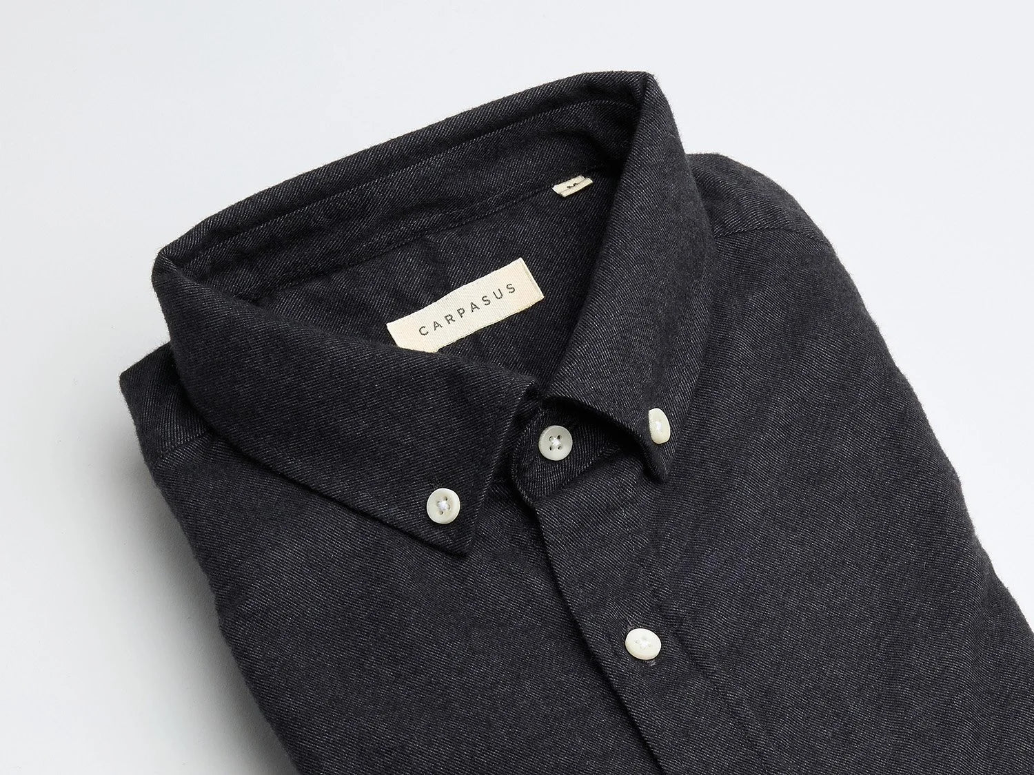 CARPASUS / Chemise flanelle &quot;Populus&quot; - Slate, gris foncé
