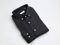 CARPASUS / Chemise flanelle &quot;Populus&quot; - Slate, gris foncé