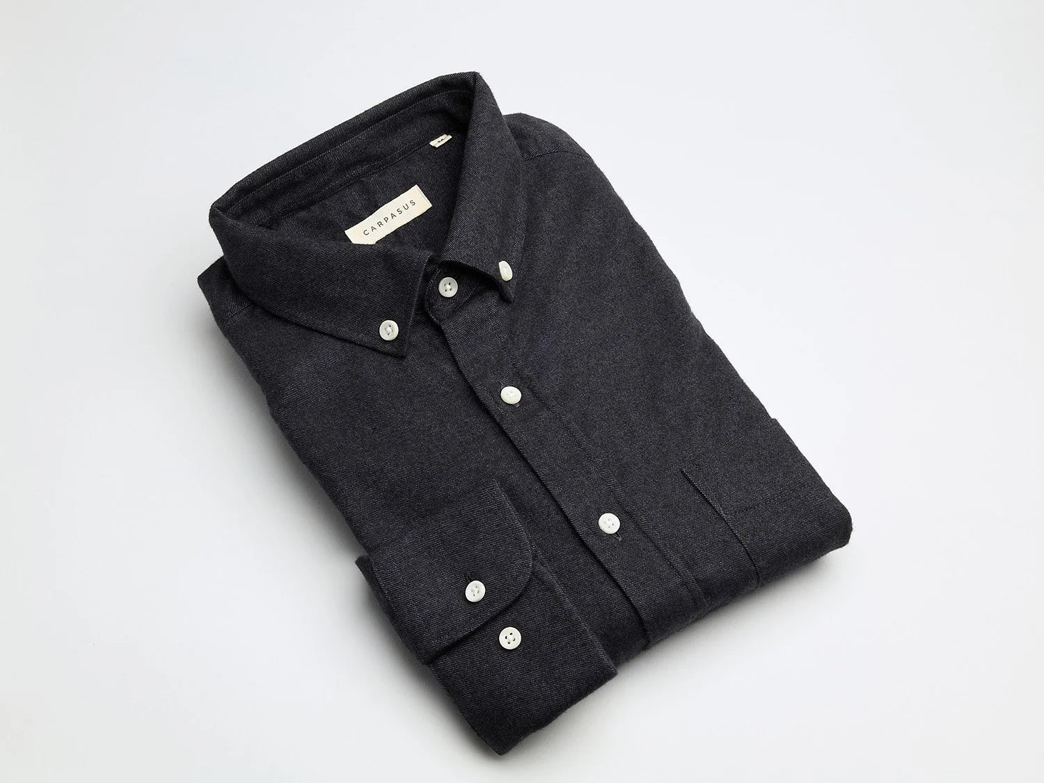 CARPASUS / Chemise flanelle &quot;Populus&quot; - Slate, gris foncé