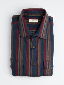 CARPASUS / Chemise flanelle &quot;Quercus&quot; -  tricolor lago