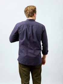 CARPASUS / Chemise Scurido flanelle, marine/red