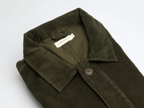 CARPASUS / Sur-Chemise velours côtelé Bosco, vert olive