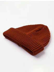 CARPASUS / Bonnet en laine mérinos, rouille