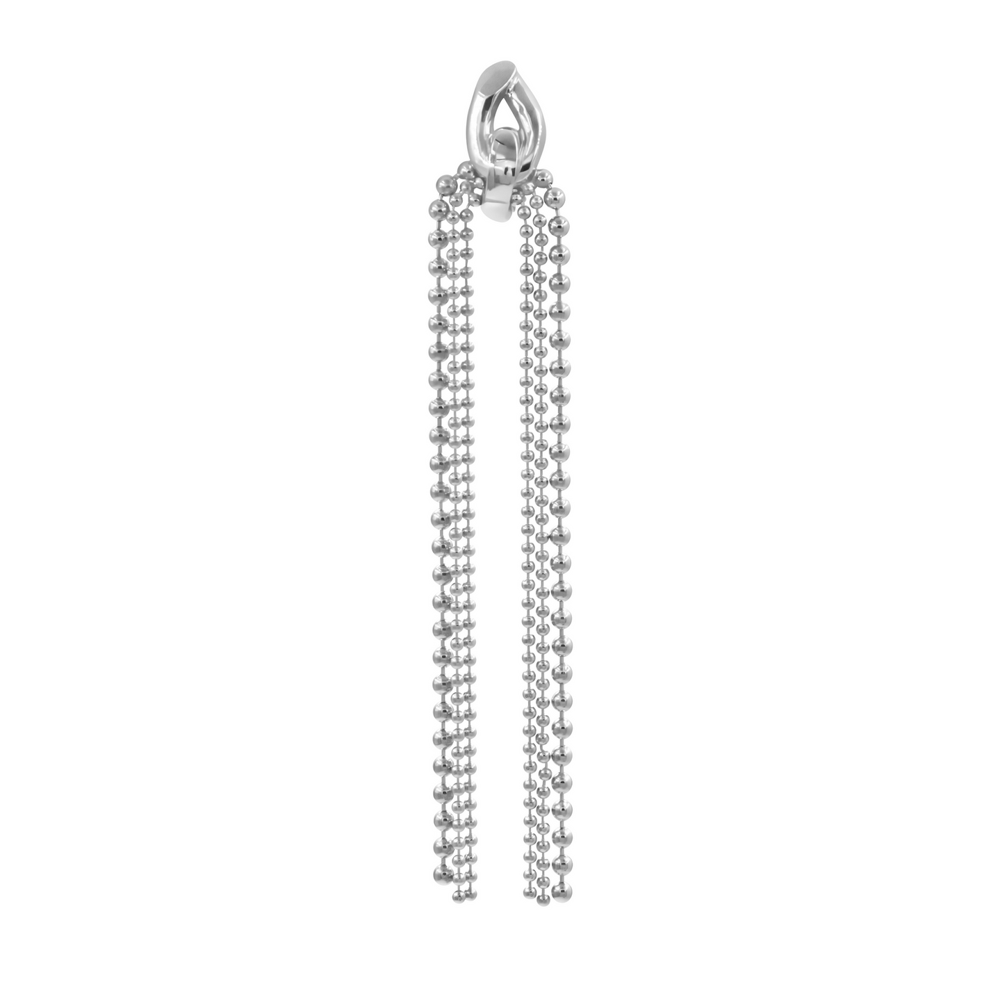 hana kim / Cascada Embrace Earring - argent et or