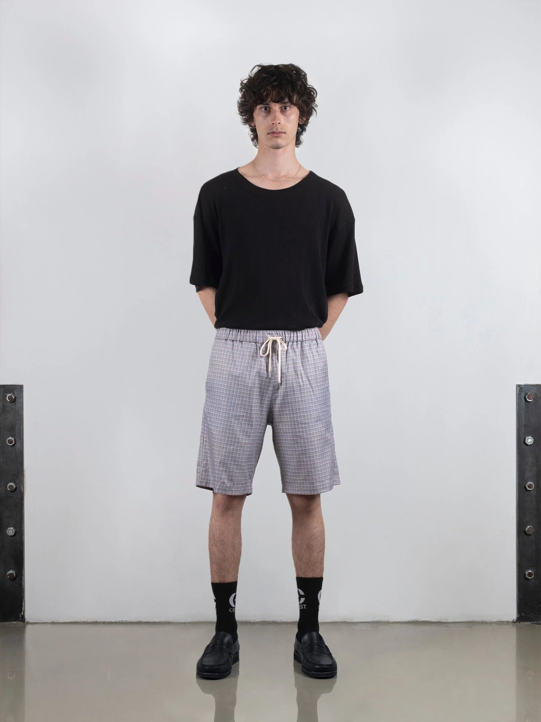 CREST / Short Gemma, carreaux