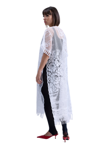 RE/Maison / Top/robe Goutte Dentelle - n°2 franges