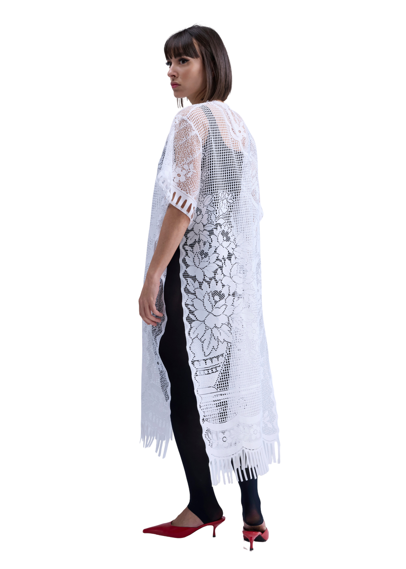 RE/Maison / Top/robe Goutte Dentelle - n°2 franges